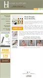 Mobile Screenshot of hairsupport.com
